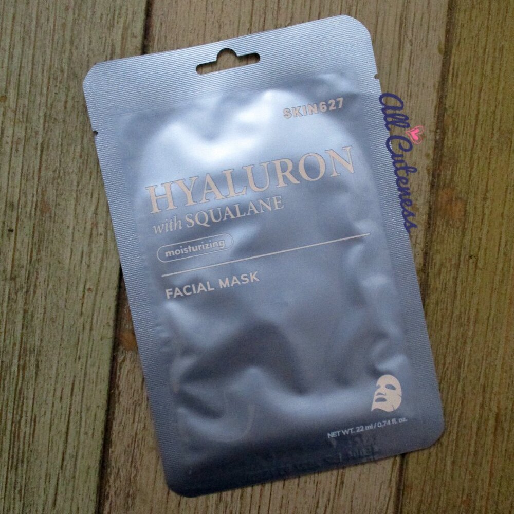 Skin627 Korean Facial Mask with Hyaluronic Acid and Squalane